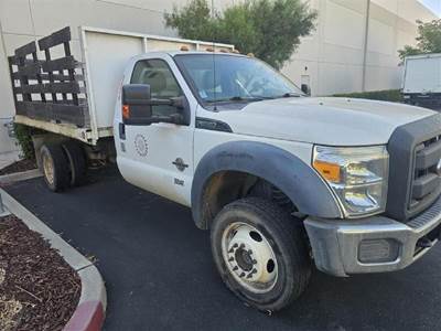 Ford F-550 12 ft Flatbed Truck - 440HP, Automatic
