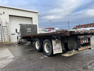 International MV Flatbed Truck