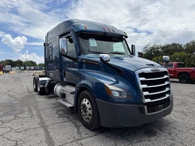 Freightliner Cascadia 126 Sleeper Semi Truck - 72" Mid Roof, Detroit 455HP, Automatic