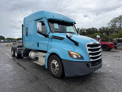 Freightliner Cascadia 126 Sleeper Semi Truck - 72" Mid Roof, Detroit 455HP, Automatic