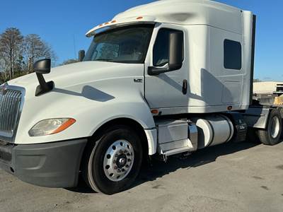 International LT625 Sleeper Semi Truck - 72" Raised Roof, Cummins 450HP, Automatic