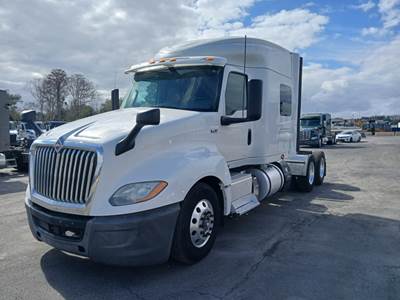 International LT625 Sleeper Semi Truck - 72" Raised Roof, Cummins 450HP, Automatic
