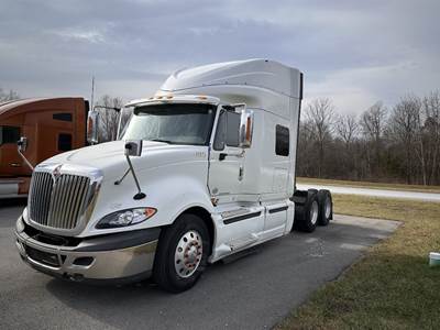 International Prostar Sleeper Semi Truck - Maxxforce, 10 Speed Manual