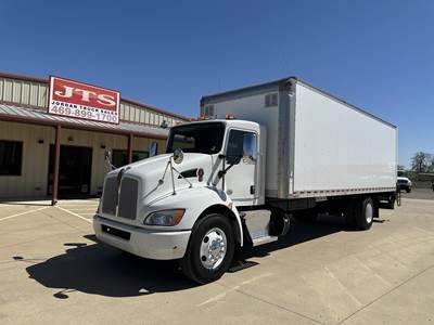 Kenworth T270 26 ft Box Truck - 240HP, 6 Speed Allison Hs Automatic, Roll up Door, Liftgate