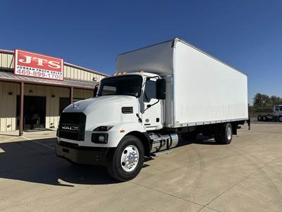 Mack MD6 28 ft Box Truck - 235HP, 6 Speed Allison Rds Automatic, Swing Door, Liftgate