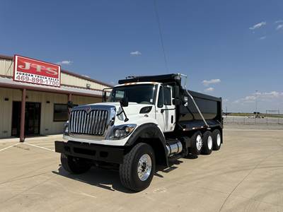 International WorkStar 7600 Tri Axle Dump Truck - N13 410HP, 8Ll Manual, 17' Dump