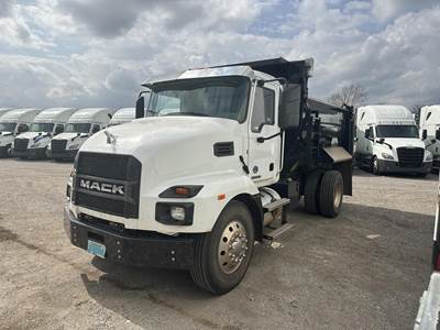 Mack MD6 Single Axle Dump Truck - Cummins 300HP, 6 Speed Allison Rds Automatic