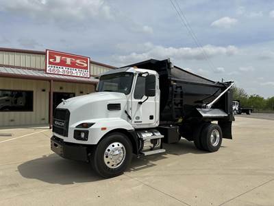 Mack MD6 Single Axle Dump Truck - Cummins 300HP, 6 Speed Allison Rds Automatic
