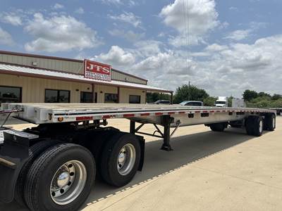 MAC 48x102 Aluminum Flatbed Trailer - Air Ride, Fixed Spread Axle