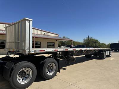 UTILITY FS2CHA 48x102 Combination Flatbed Trailer - Air Ride, Fixed Spread Axle