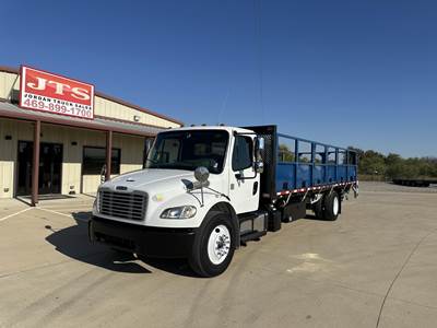 Freightliner M2 106 26 ft Flatbed Truck - 240HP, 6 Speed Allison Hs Automatic, Liftgate