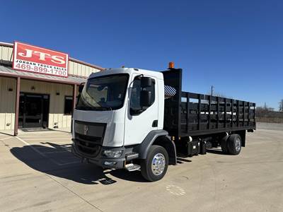 Kenworth K270 26 ft Flatbed Truck - 260HP, 6 Speed Allison Rds Automatic