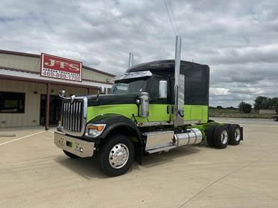 International HX Sleeper Semi Truck - 72" Mid Roof Sleeper, Cummins 500HP, 18 Speed Manual