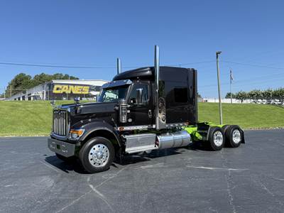 International HX Sleeper Semi Truck - 73" Raised Roof Sleeper, Cummins 500HP, 13 Speed Ultrashift Plus Amt