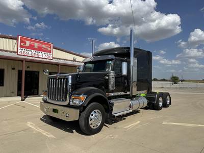 International HX Sleeper Semi Truck - 72" Mid Roof Sleeper, Cummins 500HP, 13 Speed Amt