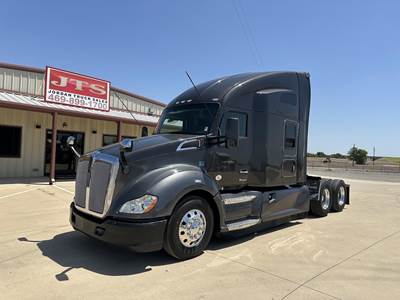 Kenworth T680 Sleeper Semi Truck - 76" Raised Roof Sleeper, Cummins 500HP, 12 Speed Endurant Amt