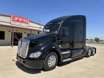 Kenworth T680 Sleeper Semi Truck - 76" Raised Roof Sleeper, Cummins 450HP, 12 Speed Endurant Amt