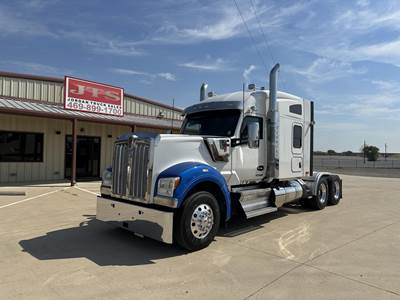 Kenworth W990 Sleeper Semi Truck - 72" Raised Roof Sleeper, Paccar 510HP, 18 Speed Manual