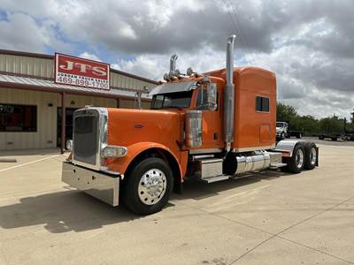 Peterbilt 389 Sleeper Semi Truck - 72" Raised Roof Sleeper, Cummins 565HP, 18 Speed Manual