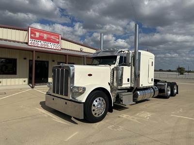 Peterbilt 389 Sleeper Semi Truck - 63" Flat Top Sleeper, Cummins 565HP, 18 Speed Manual