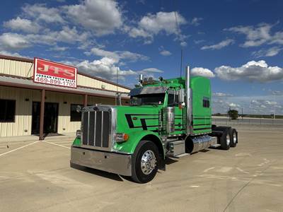 Peterbilt 389 Sleeper Semi Truck - 76" Raised Roof Sleeper, Cummins 565HP, 18 Speed Manual