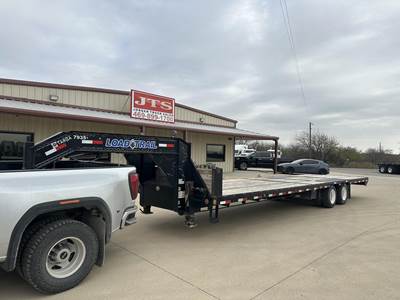 Load Trail 32x96 Tandem Axle Steel Tag Trailer - Spring, Fixed Axle