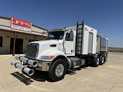 Peterbilt 348 Tri Axle Vacuum Truck - Paccar, 345HP, 6 Speed Allison Rds Automatic