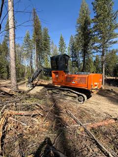 2021 Hitachi 310 Log Loader - Satco Pierce grapples