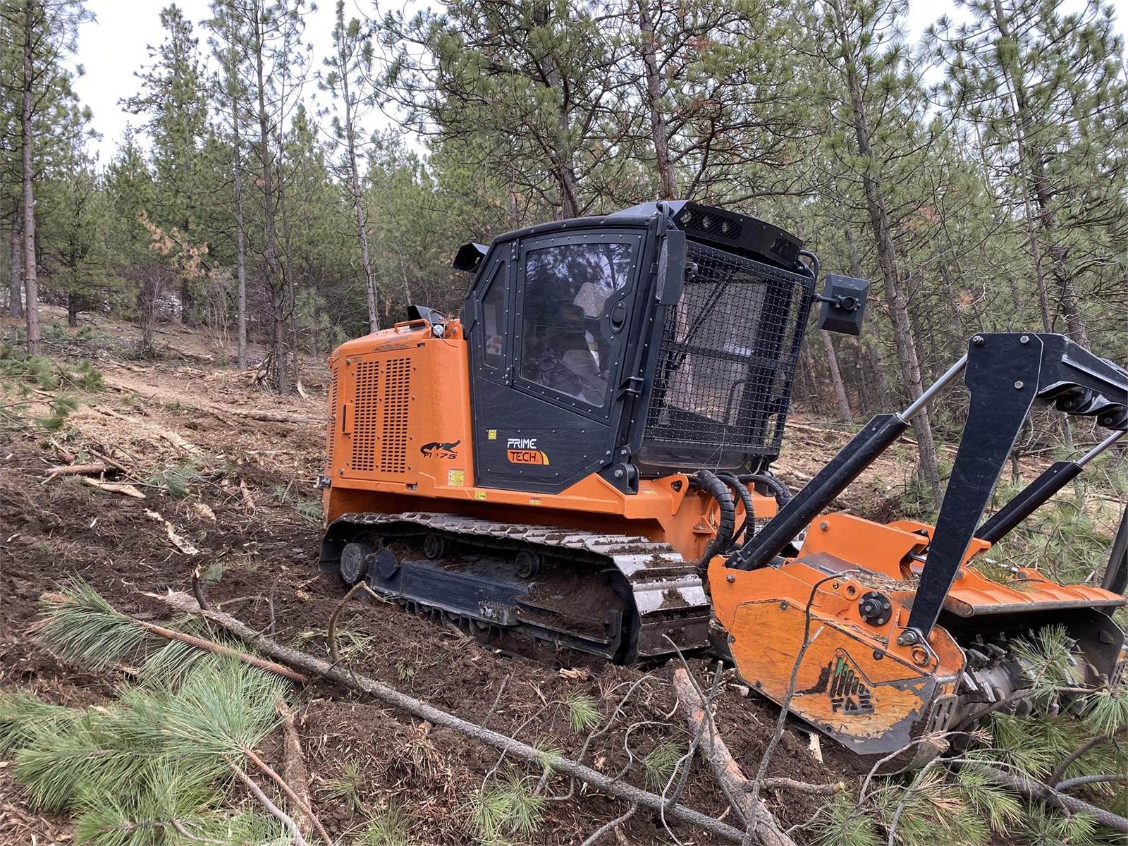2020 PRIME TECH PT175 Forestry Mulcher For Sale, 1,300 Hours Hayden
