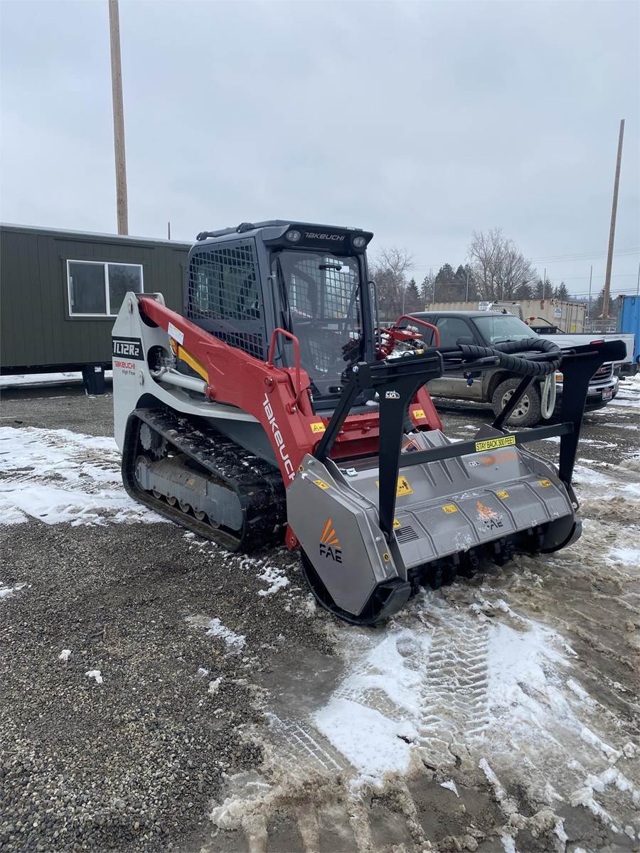 2021 Takeuchi TL12R2 Forestry Mulcher For Sale, 50 Hours Hayden, ID