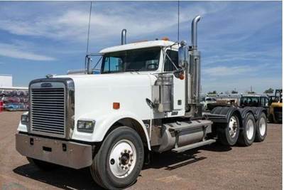 Freightliner FLD132 Classic XL Tri Axle Day Cab Truck - Detroit, 18 Speed Manual