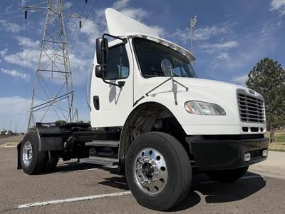 Freightliner M2 106 Single Axle Day Cab Truck - Cummins 350HP, 6 Speed Allison Hs Amt