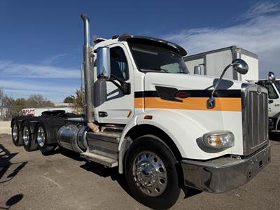 Peterbilt 567 Tri Axle Day Cab Truck - Paccar 510HP, 18 Speed Manual