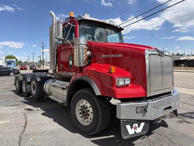 Western Star 4900 Tri Axle Day Cab Truck - Cummins 550HP, 18 Speed Manual
