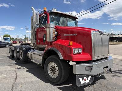 Western Star 4900 Tri Axle Day Cab Truck - Cummins 550HP, 18 Speed Manual
