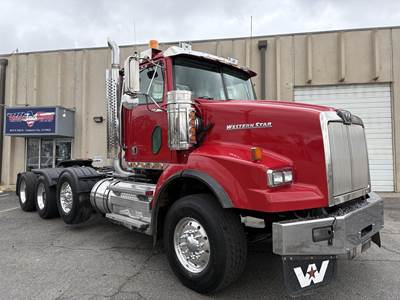Western Star 4900 Tri Axle Day Cab Truck - Cummins 550HP, 18 Speed Manual