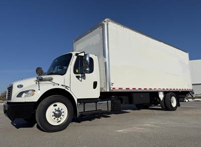 Freightliner M2 106 26 ft Box Truck - 240HP, 6 Speed Allison Hs Automatic, Roll up Door, Liftgate