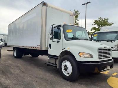Freightliner M2 106 30 ft Box Truck - 280HP, 6 Speed Allison Rds Automatic, Roll up Door