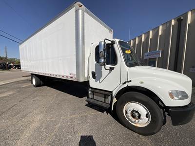 Freightliner M2 106 30 ft Box Truck - 280HP, 6 Speed Allison Rds Automatic, Roll up Door