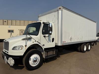 Freightliner M2 106 26 ft Box Truck - 270HP, 6 Speed Allison Hs Automatic, Roll up Door, Liftgate
