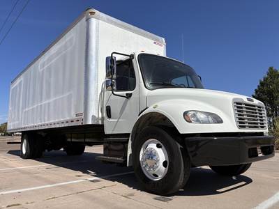 Freightliner M2 106 30 ft Box Truck - 280HP, 6 Speed Allison Rds Automatic, Roll up Door