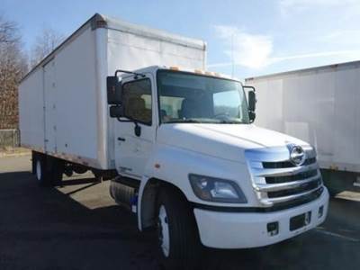 Hino 268A 26 ft Box Truck - 220HP, 6 Speed Allison Rds Automatic, Roll up Door