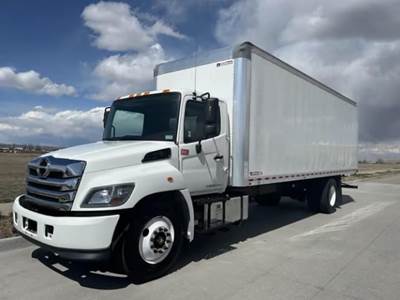 Hino L6 26 ft Box Truck - 6 Speed Allison Rds Automatic, Roll up Door, Liftgate