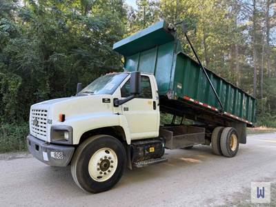Chevrolet Kodiak C7500 Single Axle Dump Truck - Gm 325HP, 5 Speed Allison Rds Automatic