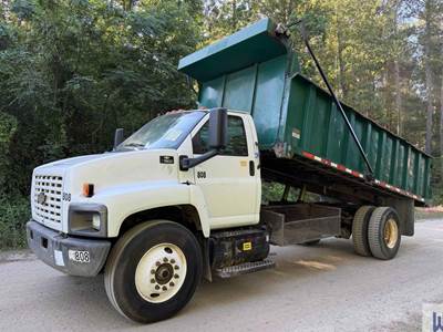 Chevrolet Kodiak C7500 Single Axle Dump Truck - Gm 325HP, 5 Speed Allison Rds Automatic