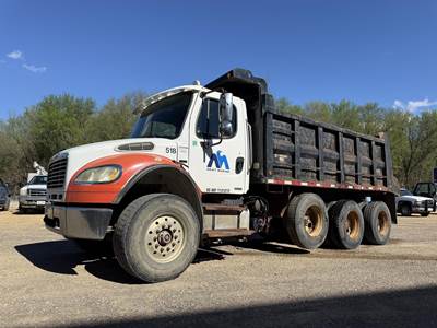 Freightliner M2 106 Tri Axle Dump Truck - Mercedes-Benz 280HP, 6 Speed Allison Rds Automatic, 16' Dump