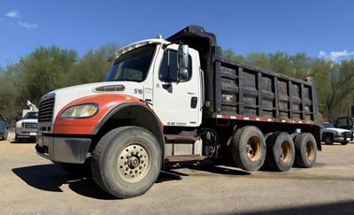 Freightliner M2 106 Tri Axle Dump Truck - Mercedes-Benz 280HP, 6 Speed Allison Rds Automatic, 16' Dump