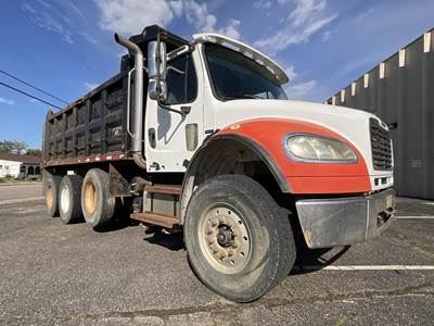 Freightliner M2 106 Tri Axle Dump Truck - Mercedes-Benz 280HP, 6 Speed Allison Rds Automatic, 16' Dump