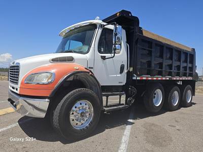Freightliner M2 106 Tri Axle Dump Truck - Mercedes-Benz 280HP, 6 Speed Allison Rds Automatic, 16' Dump