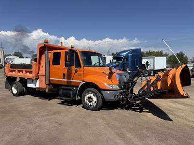 International DuraStar 4300 Single Axle Dump Truck - DT466 230HP, 6 Speed Allison Rds Automatic